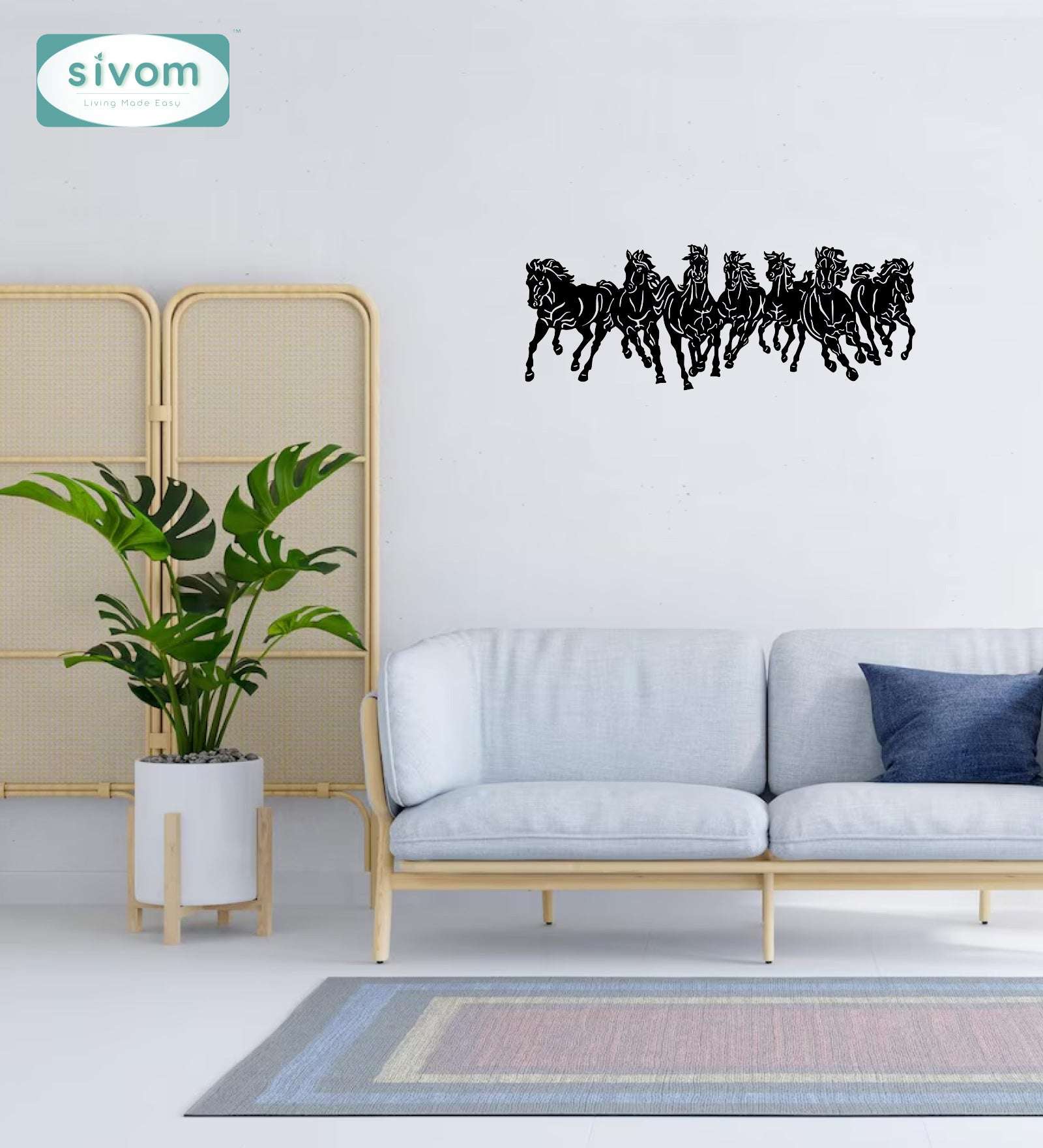Sivom SIVOM 3DFrame Modular Wall Decor for Modern Homes | Elegant Design & Premium Finish