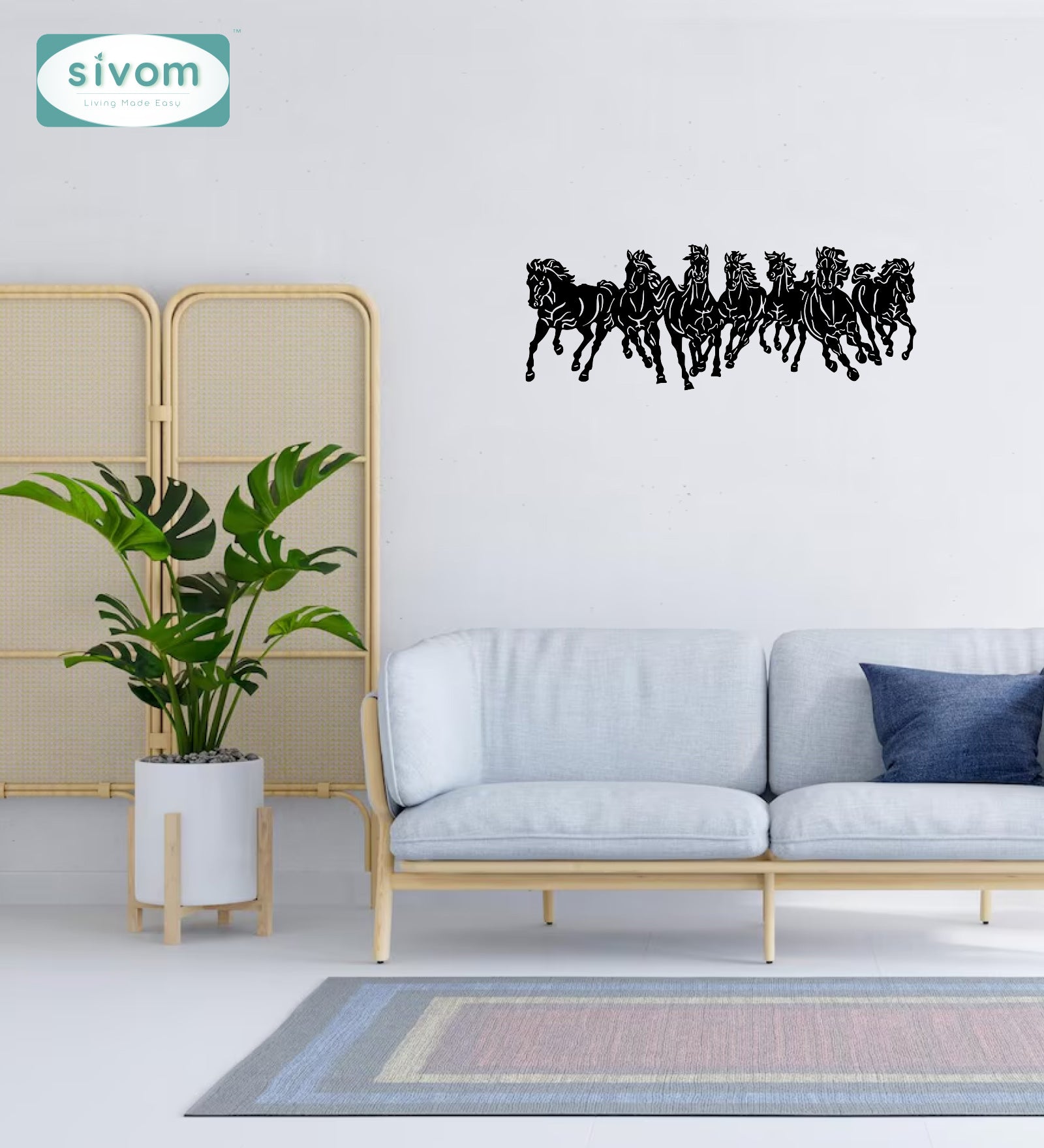 Sivom SIVOM 3DFrame Modular Wall Decor for Modern Homes | Elegant Design & Premium Finish