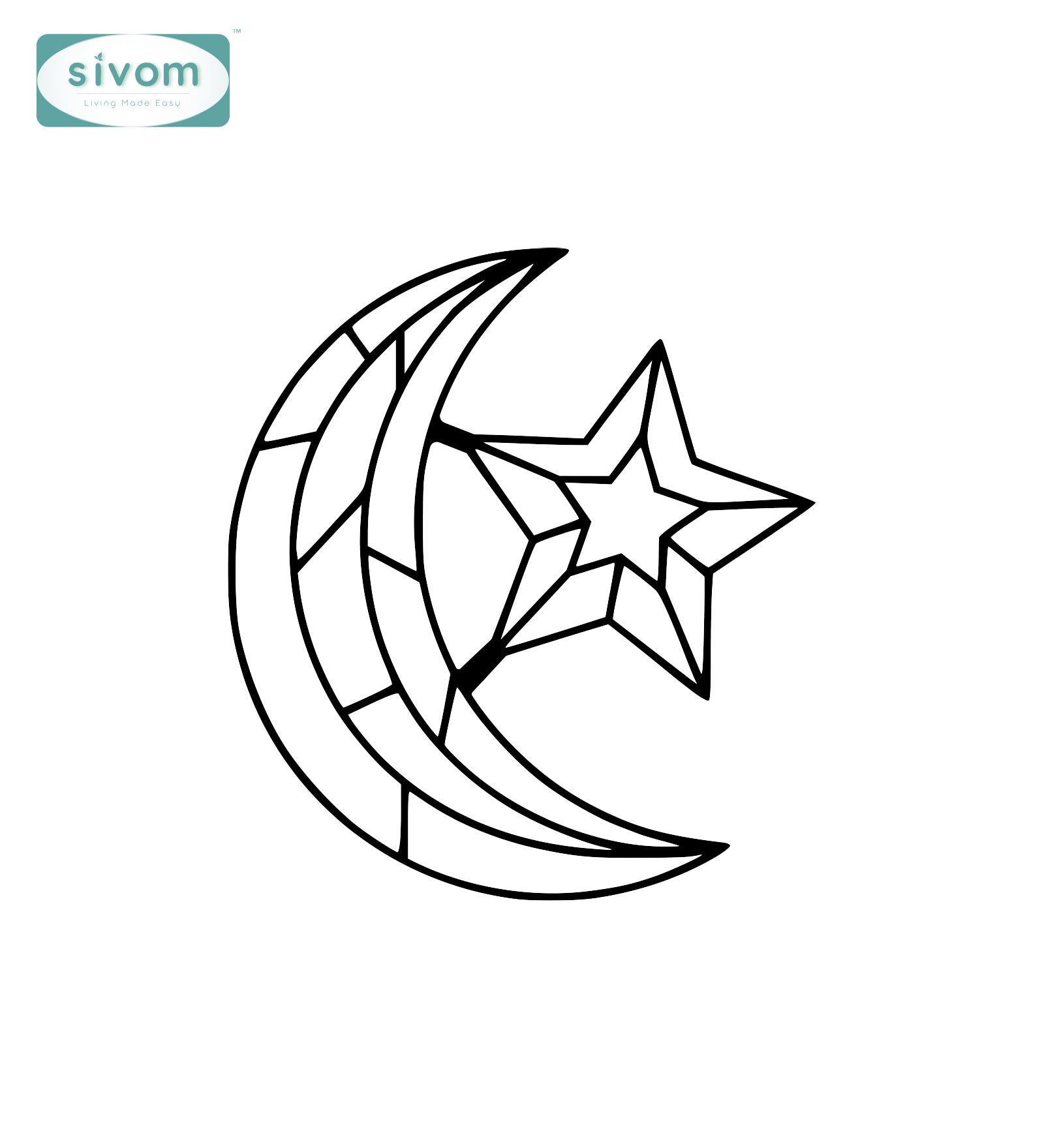 Sivom SIVOM Frame Modular Wall Decor for Modern Homes | Elegant Design & Premium Finish