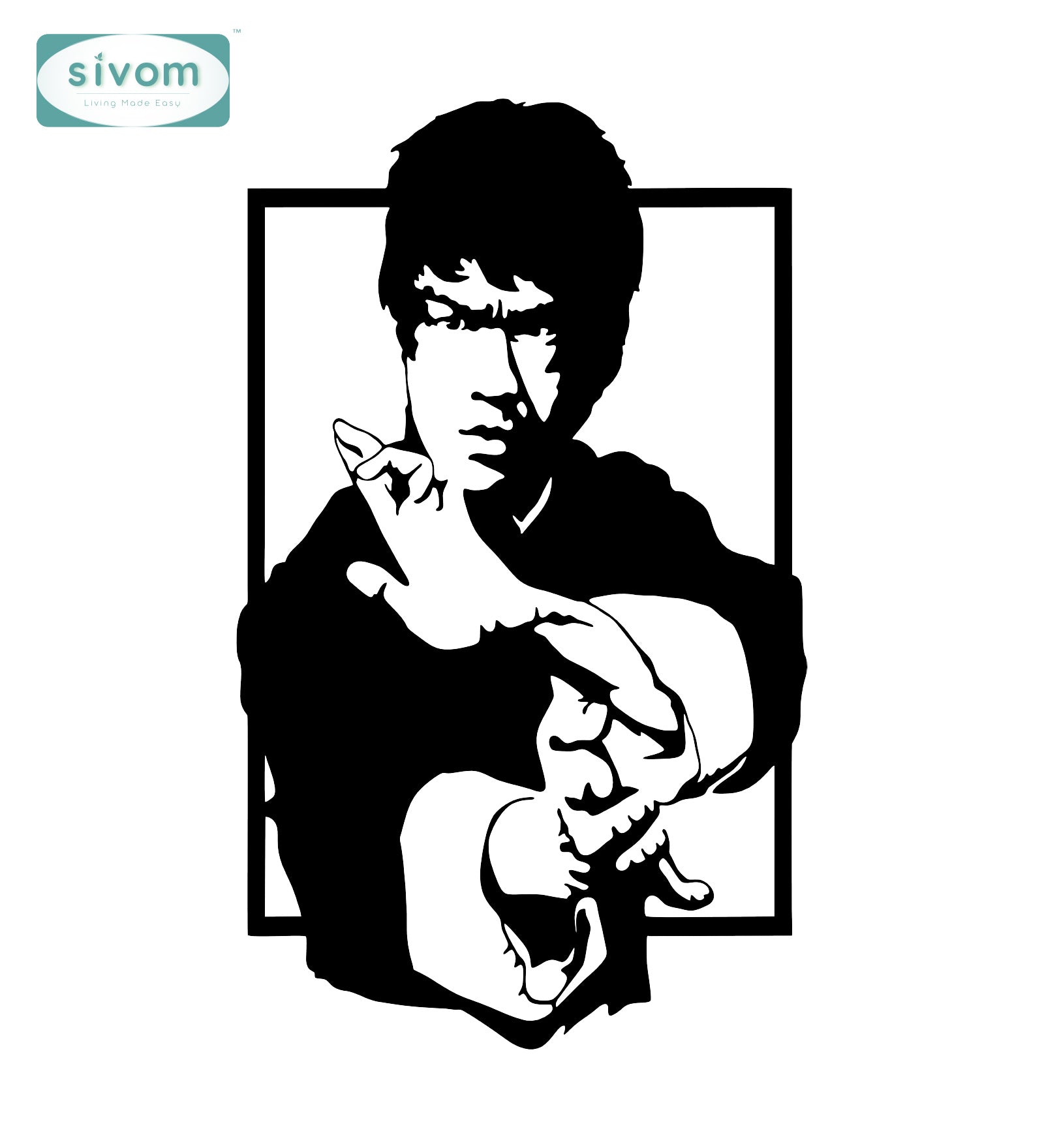 Sivom SIVOM 3DFrame Modular Wall Decor for Modern Homes | Elegant Design & Premium Finish