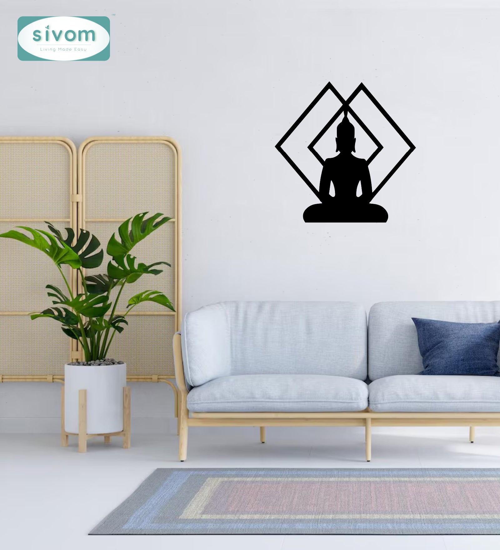 Sivom SIVOM 3DFrame Modular Wall Decor for Modern Homes | Elegant Design & Premium Finish