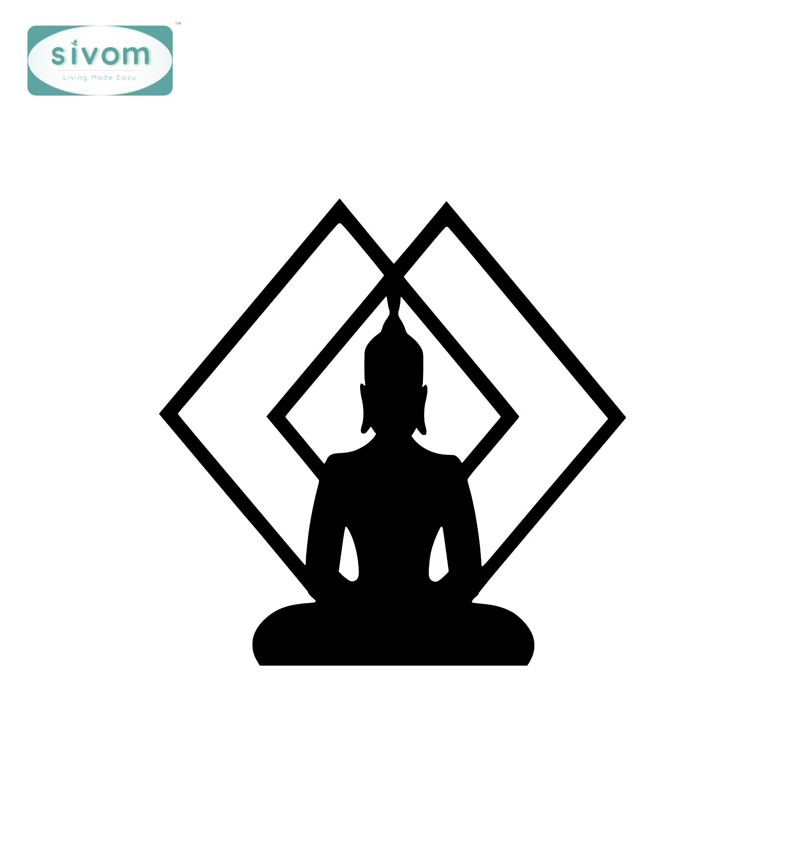 Sivom SIVOM 3DFrame Modular Wall Decor for Modern Homes | Elegant Design & Premium Finish