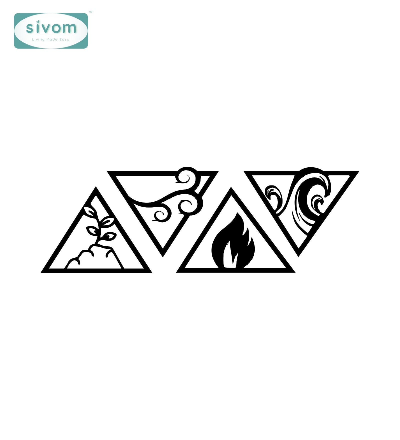 Sivom SIVOM Modular Wall Decor for Modern Homes | Elegant Design & Premium Finish
