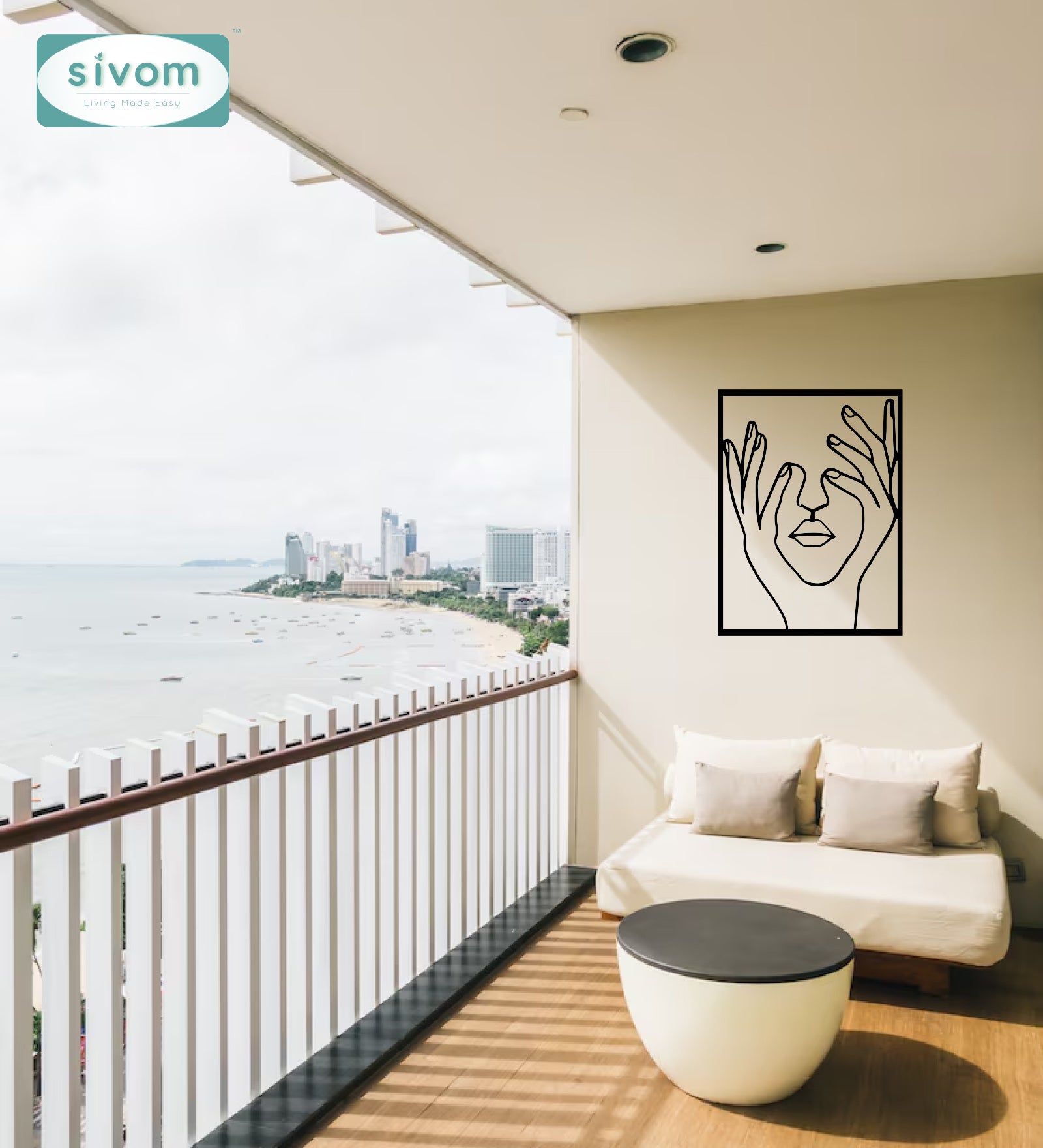 Sivom SIVOM Modular Wall Decor for Modern Homes | Elegant Design & Premium Finish