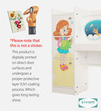 Sivom SIVOM Desky Digital Printed Multipurpose Study/Home/Office Table Engineered Wood Study Table (Free Standing, Finish Color , Knock Down) for Modern Homes | Elegant Design & Premium Finish