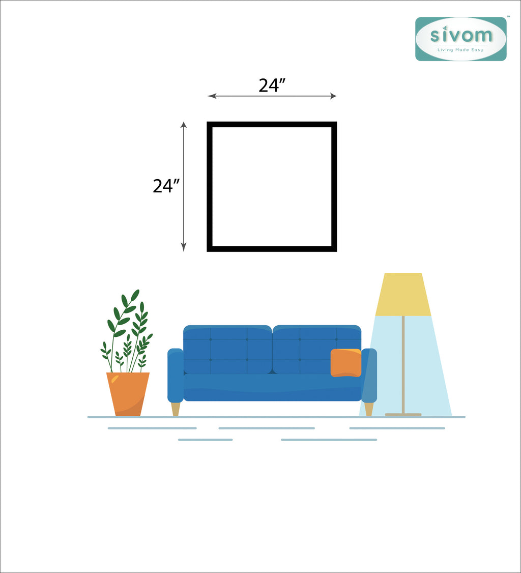 Sivom Sivom Canvas Art Print (2x2) for Modern Homes | Elegant Design & Premium Finish