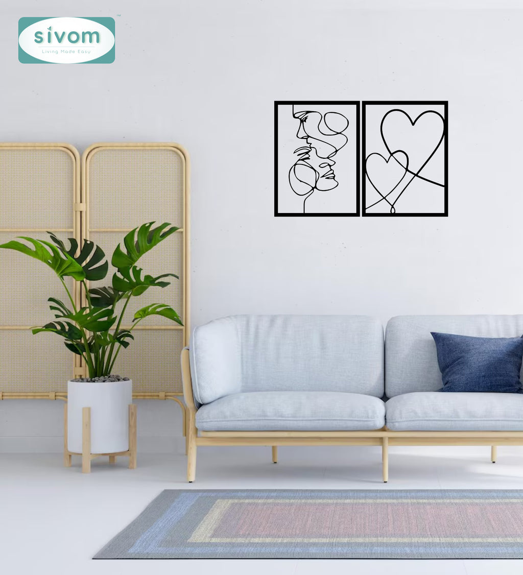 Sivom SIVOM 3DFrame Modular Wall Decor for Modern Homes | Elegant Design & Premium Finish