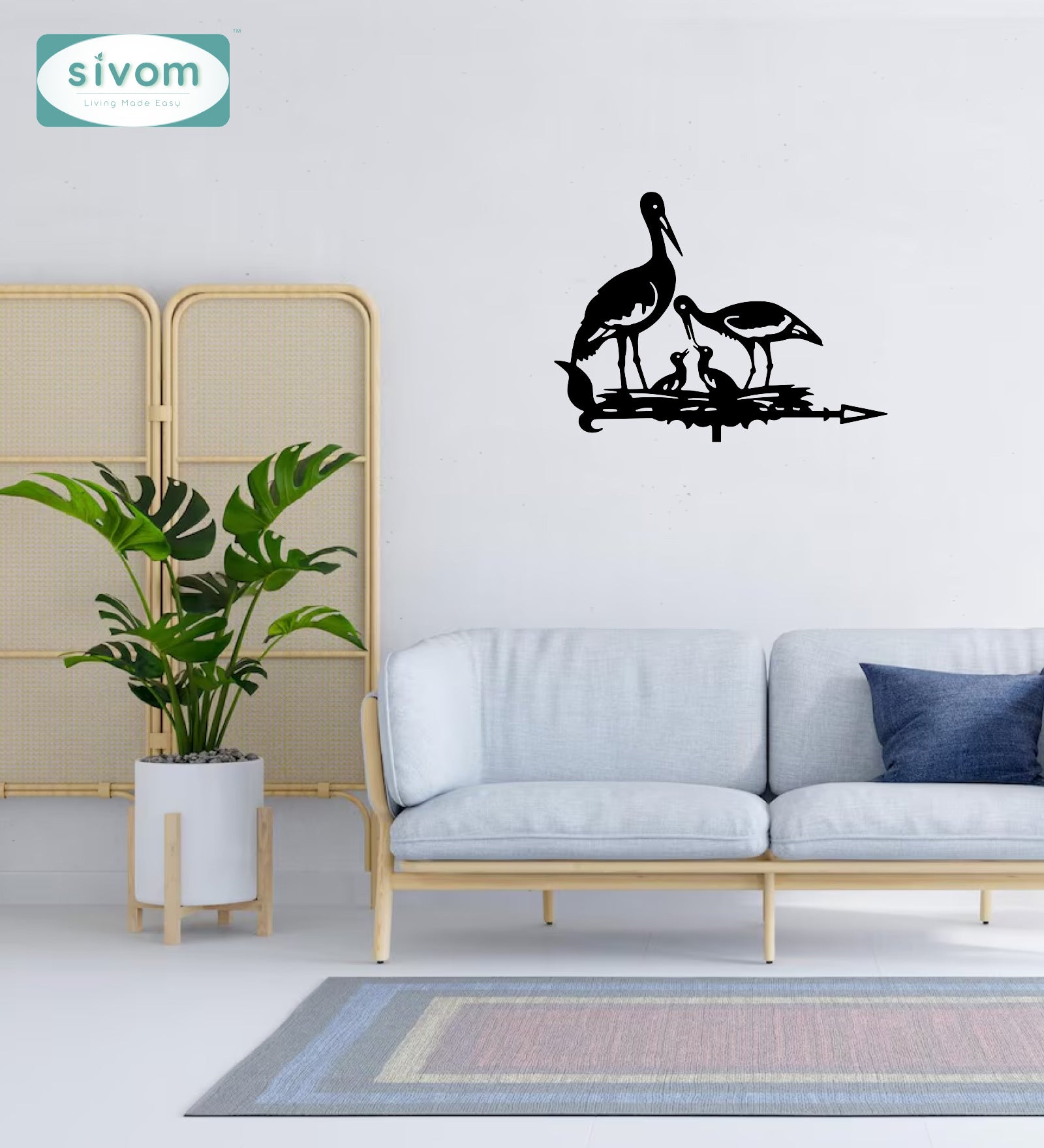 Sivom SIVOM 3DFrame Modular Wall Decor for Modern Homes | Elegant Design & Premium Finish