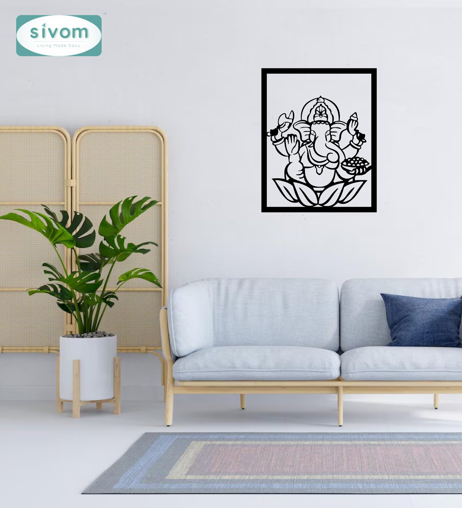 Sivom SIVOM 3DFrame Modular Wall Decor for Modern Homes | Elegant Design & Premium Finish