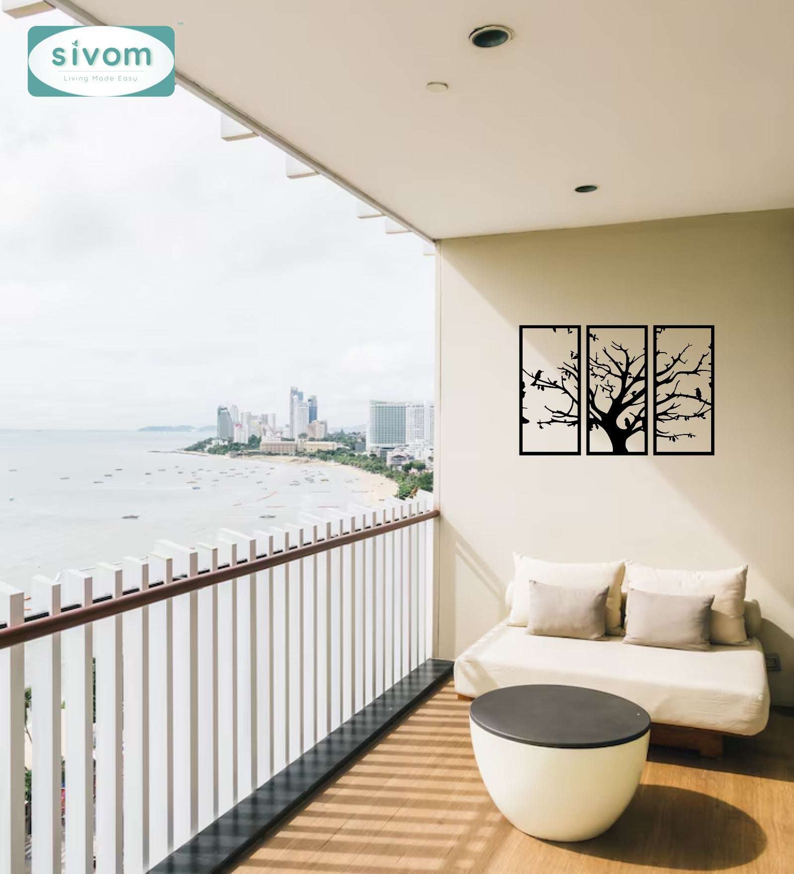 Sivom SIVOM Frame Modular Wall Decor for Modern Homes | Elegant Design & Premium Finish