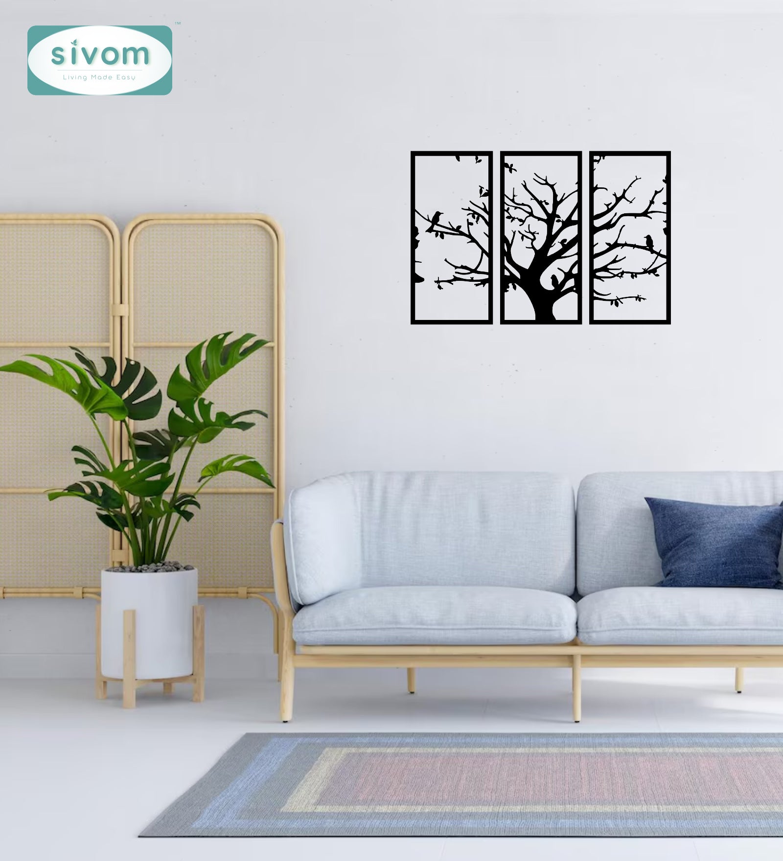 Sivom SIVOM Frame Modular Wall Decor for Modern Homes | Elegant Design & Premium Finish