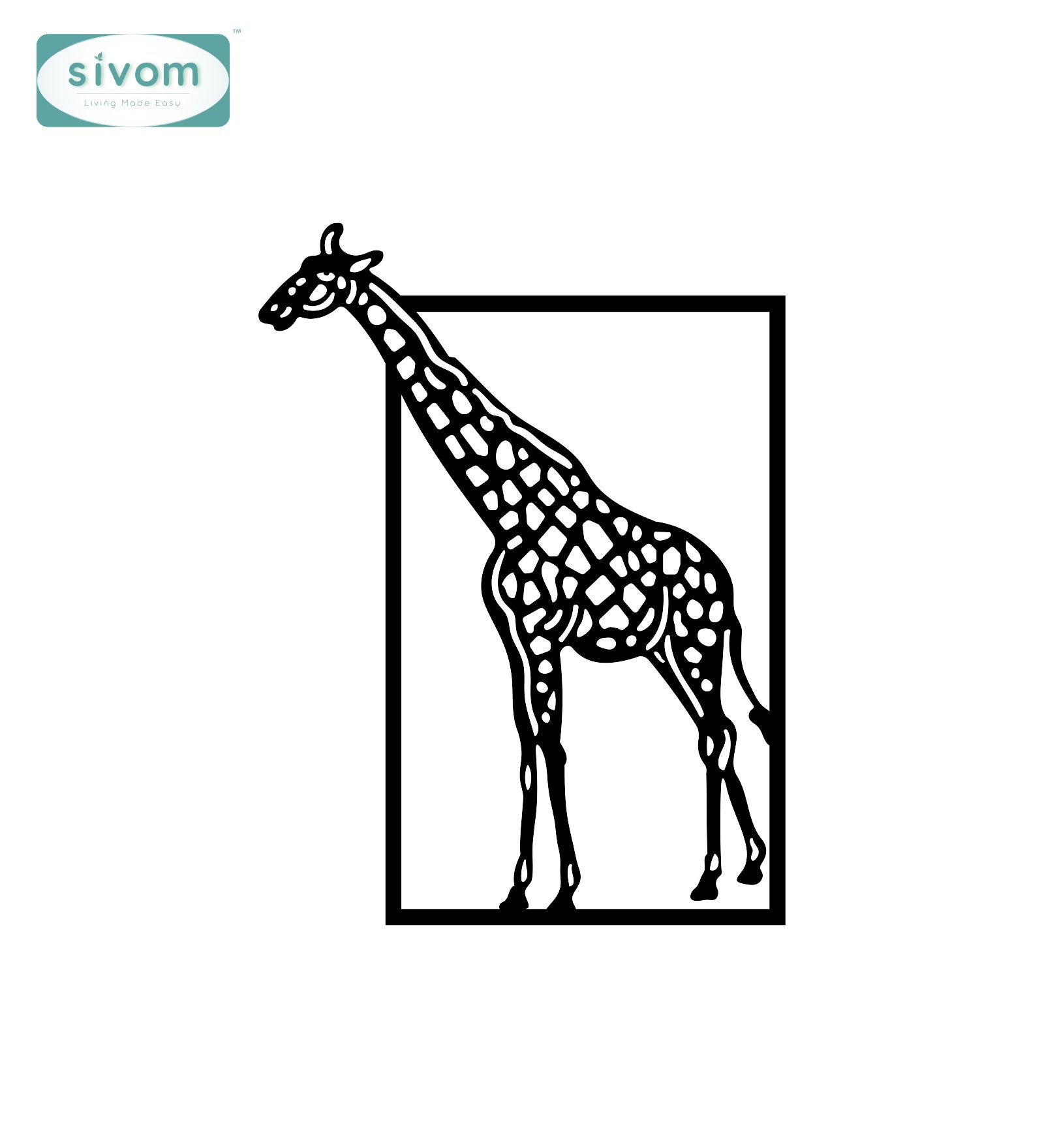 Sivom SIVOM 3DFrame Modular Wall Decor for Modern Homes | Elegant Design & Premium Finish