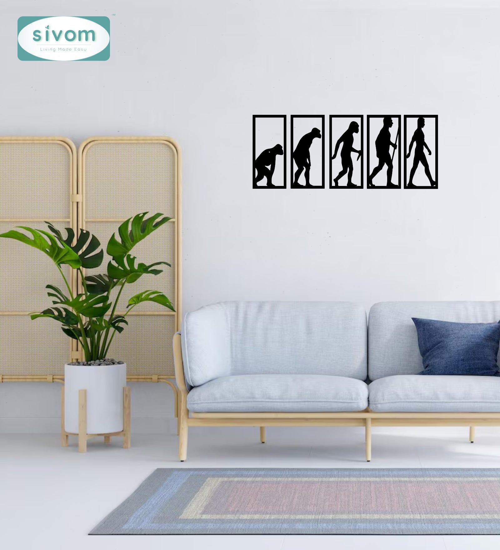 Sivom SIVOM Frame Modular Wall Decor for Modern Homes | Elegant Design & Premium Finish