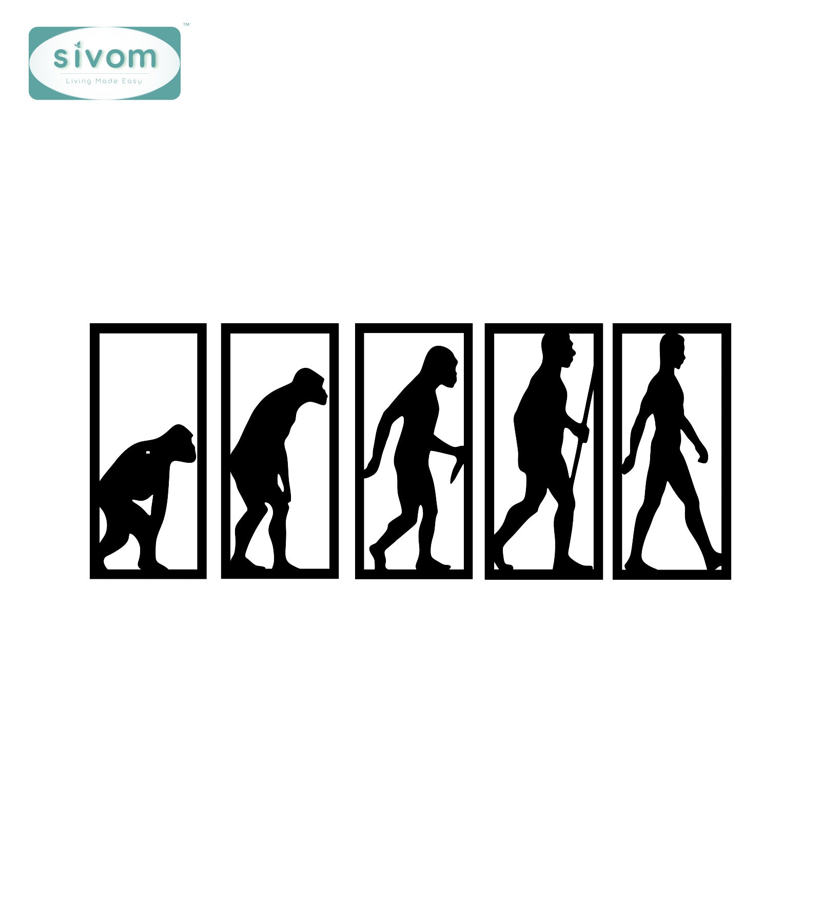 Sivom SIVOM Frame Modular Wall Decor for Modern Homes | Elegant Design & Premium Finish