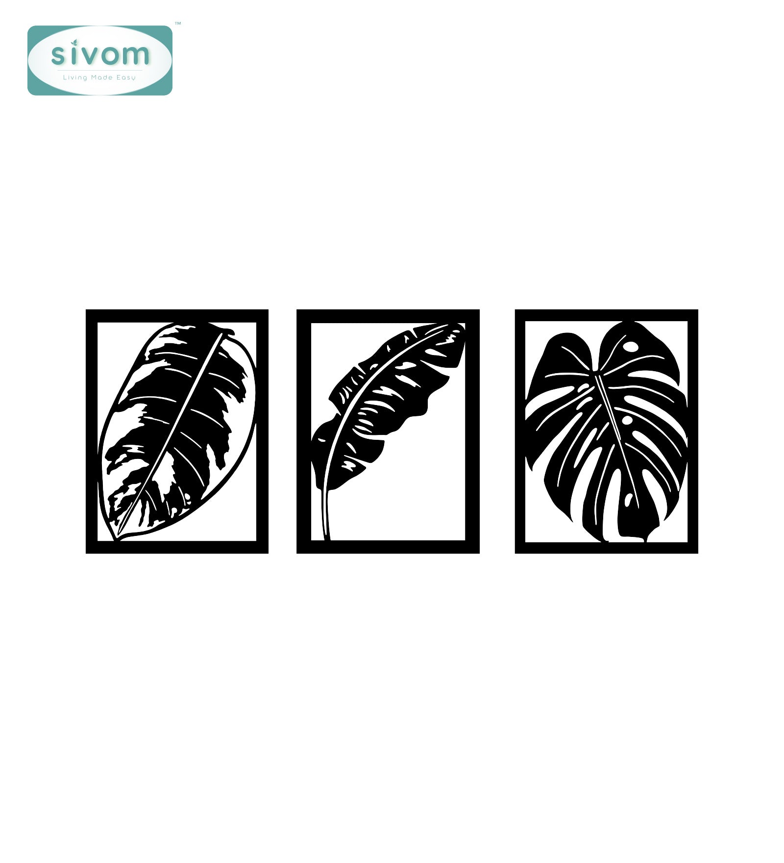 Sivom SIVOM Frame Modular Wall Decor for Modern Homes | Elegant Design & Premium Finish