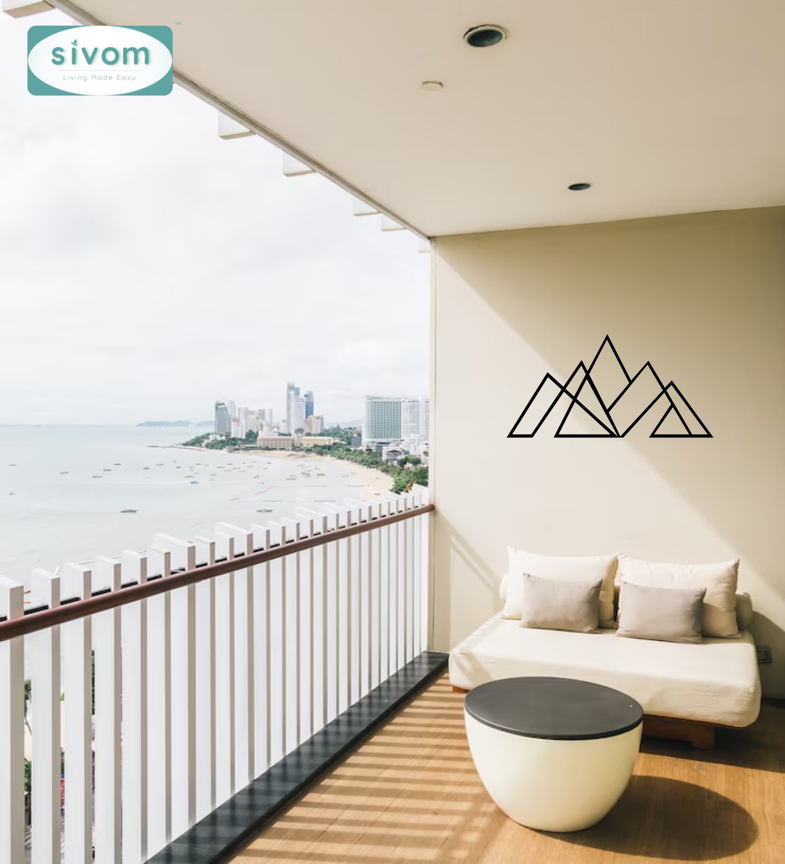 Sivom SIVOM Frame Modular Wall Decor for Modern Homes | Elegant Design & Premium Finish