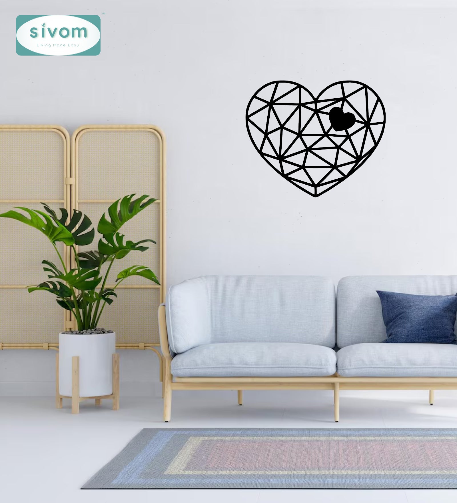 Sivom SIVOM Frame Modular Wall Decor for Modern Homes | Elegant Design & Premium Finish