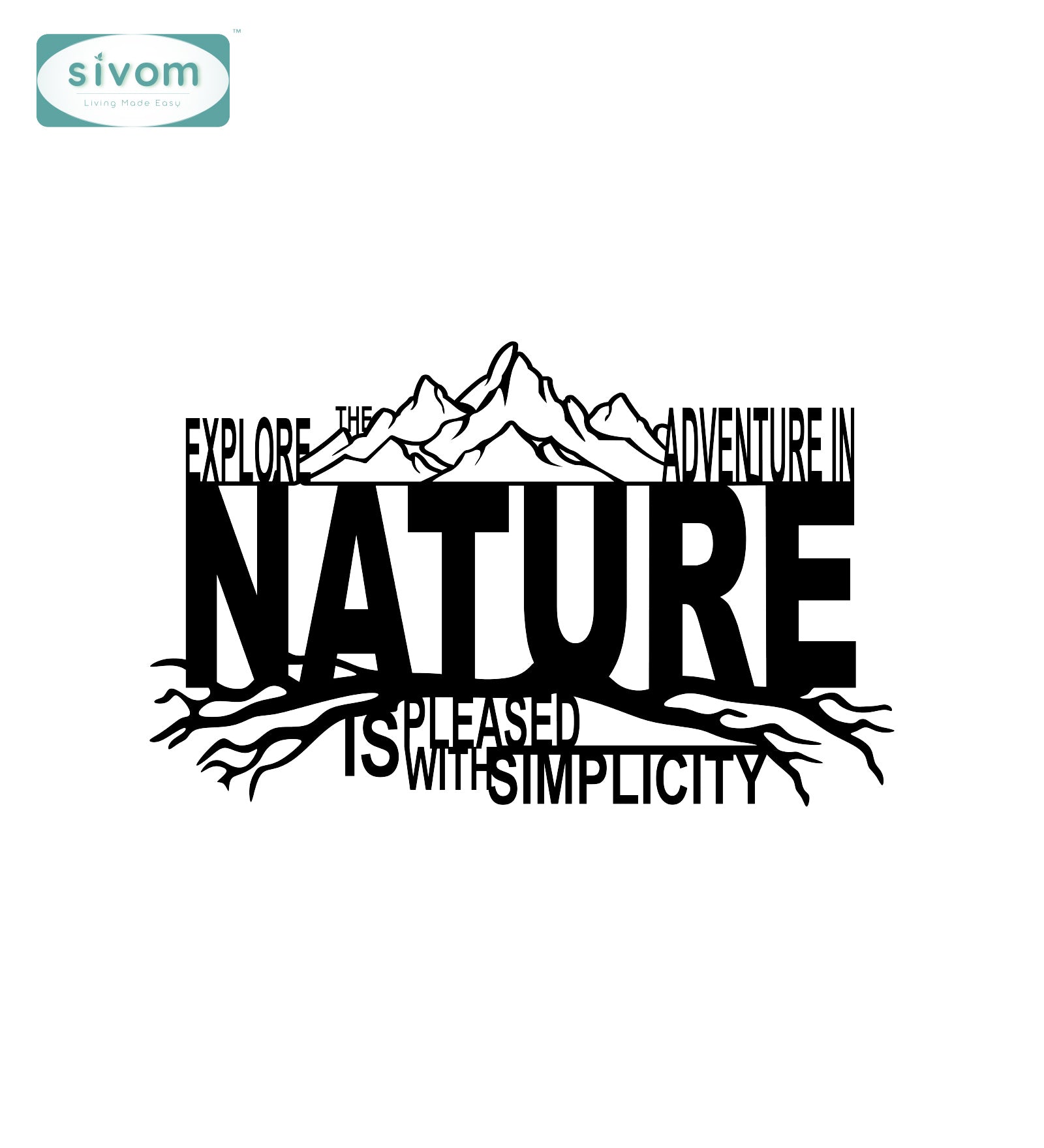 Sivom SIVOM Frame Modular Wall Decor for Modern Homes | Elegant Design & Premium Finish