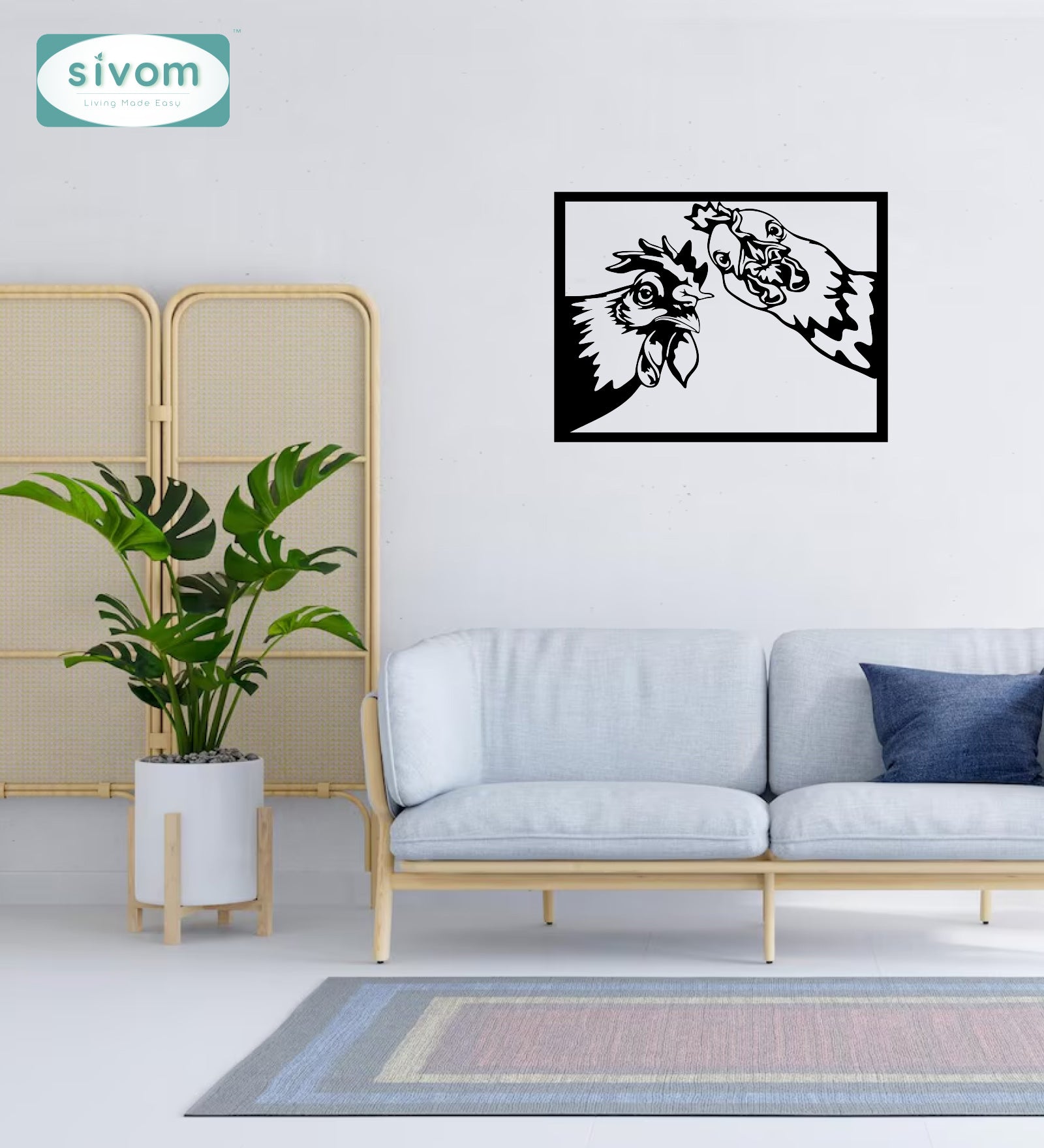 Sivom SIVOM Modular Wall Decor for Modern Homes | Elegant Design & Premium Finish