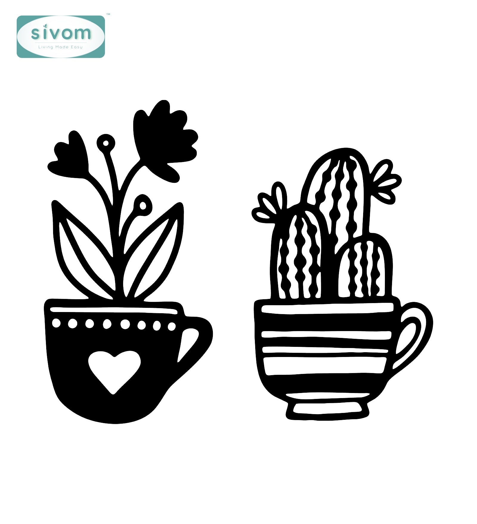 Sivom SIVOM 3DFrame Modular Wall Decor for Modern Homes | Elegant Design & Premium Finish