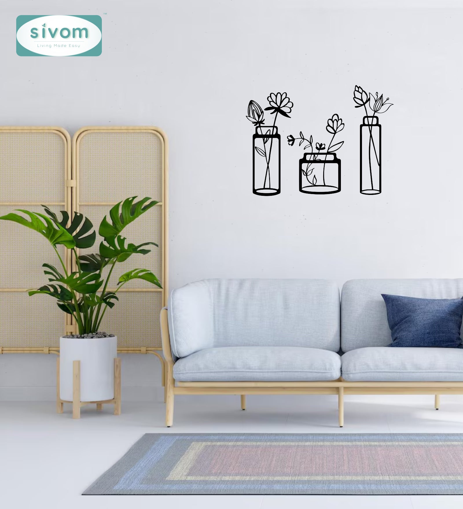 Sivom SIVOM Frame Modular Wall Decor for Modern Homes | Elegant Design & Premium Finish