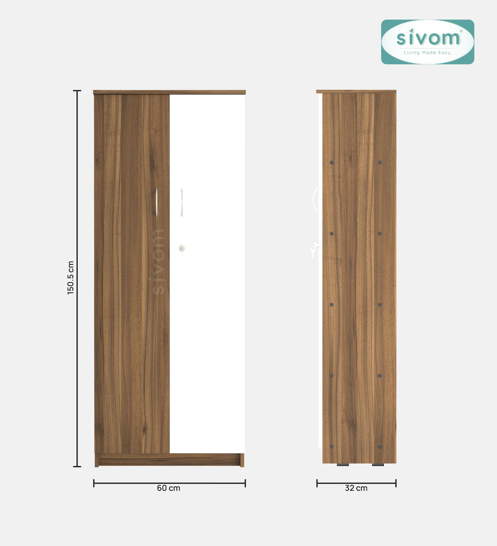 Sivom SIVOM ACRO Multipurpose Storage Drawer/Study/Home/Office Engineered Wood Close Book Shelf for Modern Homes | Elegant Design & Premium Finish (Copy)