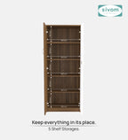 Sivom SIVOM ACRO Multipurpose Storage Drawer/Study/Home/Office Engineered Wood Close Book Shelf for Modern Homes | Elegant Design & Premium Finish (Copy)