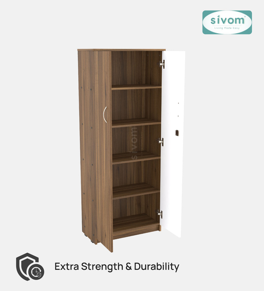 Sivom SIVOM ACRO Multipurpose Storage Drawer/Study/Home/Office Engineered Wood Close Book Shelf for Modern Homes | Elegant Design & Premium Finish (Copy)