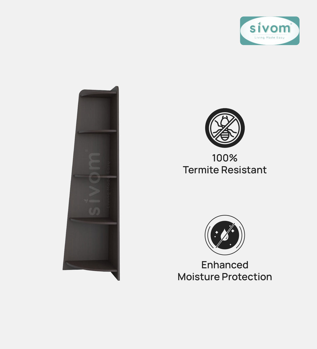 SIVOM Aero Multipurpose Storage Unit Engineered Wood Free Standing Cabinet for Modern Homes | Elegant Design & Premium Finish