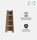 SIVOM Aero Multipurpose Storage Unit Engineered Wood Free Standing Cabinet for Modern Homes | Elegant Design & Premium Finish