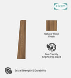 SIVOM Aero Multipurpose Storage Unit Engineered Wood Free Standing Cabinet for Modern Homes | Elegant Design & Premium Finish