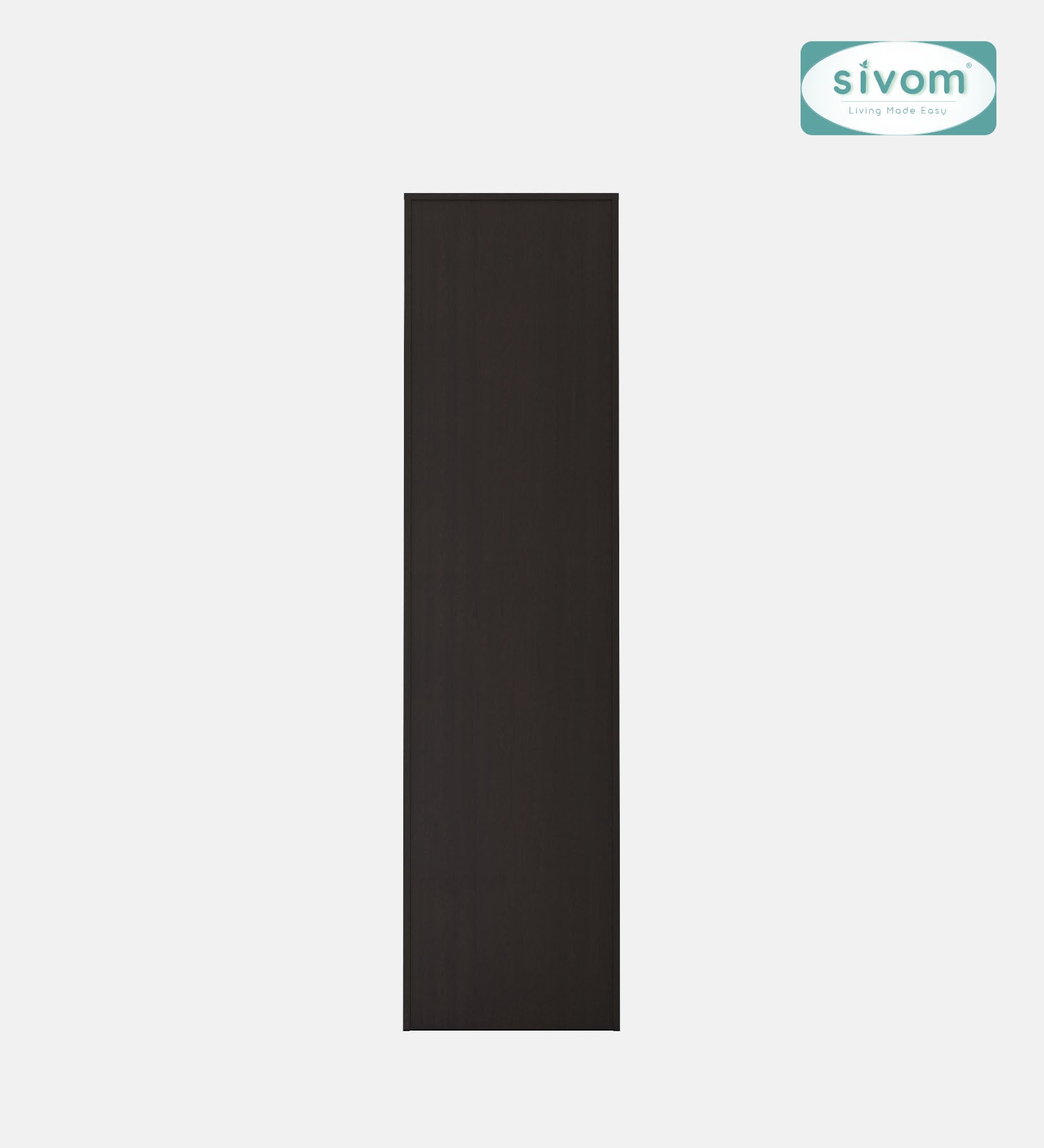 SIVOM Alicent Multipurpose 1 Door Wardrobe Engineered Wood 1 Door Wardrobe for Modern Homes | Elegant Design & Premium Finish