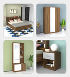 Sivom furniture Amora King Bedroom Combo
