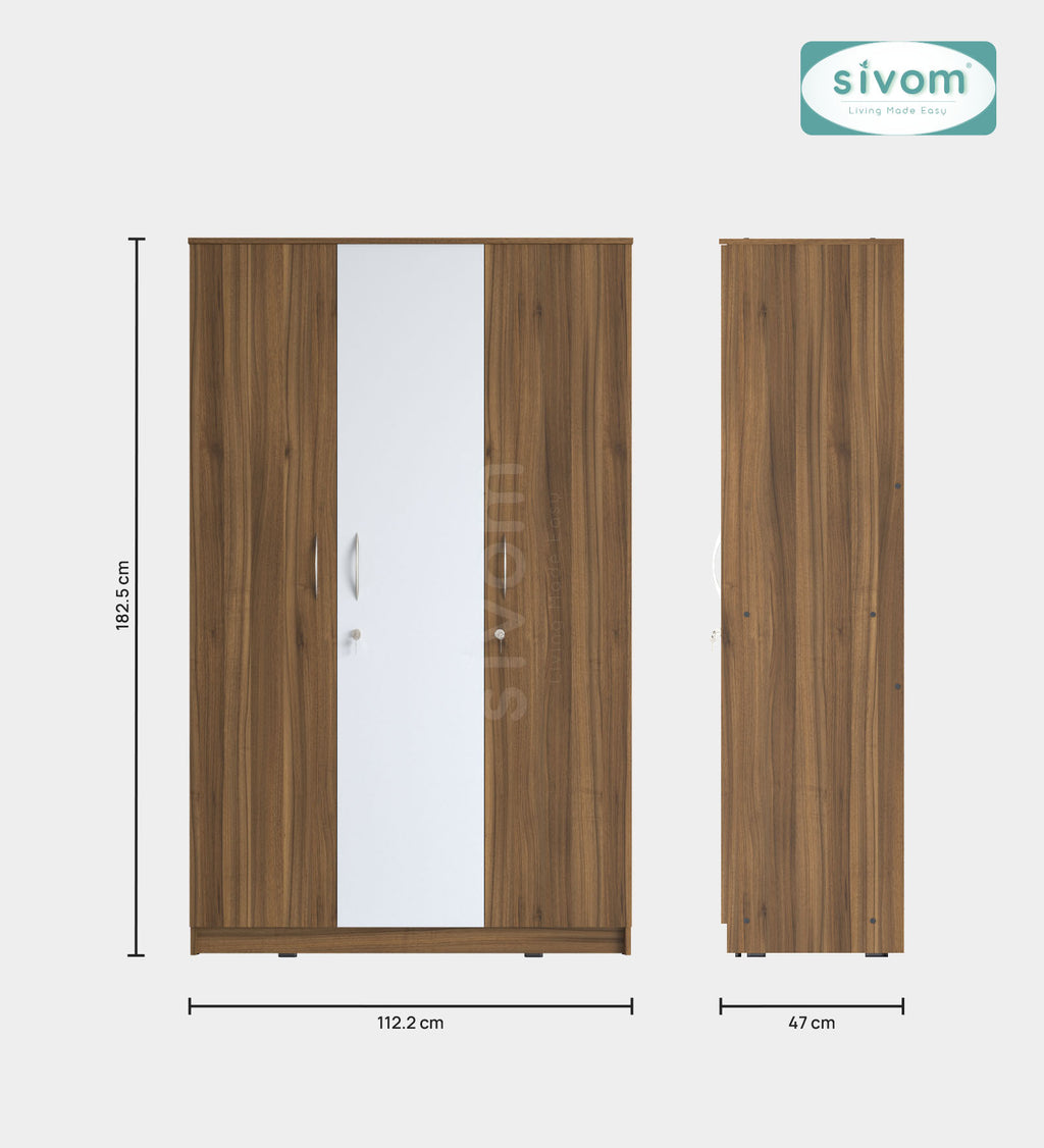 Sivom furniture Amora King Bedroom Combo