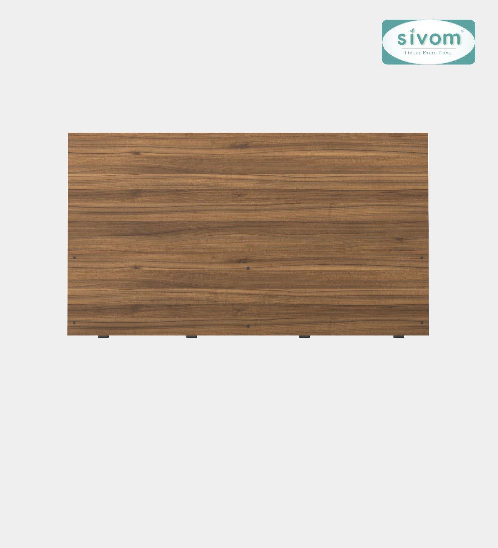 Sivom furniture SIVOM Scandi Bed with Storage Engineered Wood Queen Bed Engineered Wood King Bed (Delivery Condition - Knock Down)
