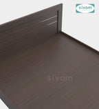 Sivom SIVOM Scandi Box Bed without Storage Engineered Wood Queen Bed for Modern Homes | Elegant Design & Premium Finish