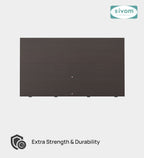 Sivom SIVOM Scandi Box Bed without Storage Engineered Wood Queen Bed for Modern Homes | Elegant Design & Premium Finish