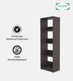 SIVOM Artisan Multipurpose Storage Drawer/Study/Home/Office Engineered Wood Close Book Shelf  for Modern Homes | Elegant Design & Premium Finish