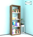 SIVOM Artisan Multipurpose Storage Drawer/Study/Home/Office Engineered Wood Close Book Shelf  for Modern Homes | Elegant Design & Premium Finish