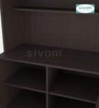 SIVOM Arya Crockery Engineered Wood Unit for Modern Homes | Elegant Design & Premium Finish