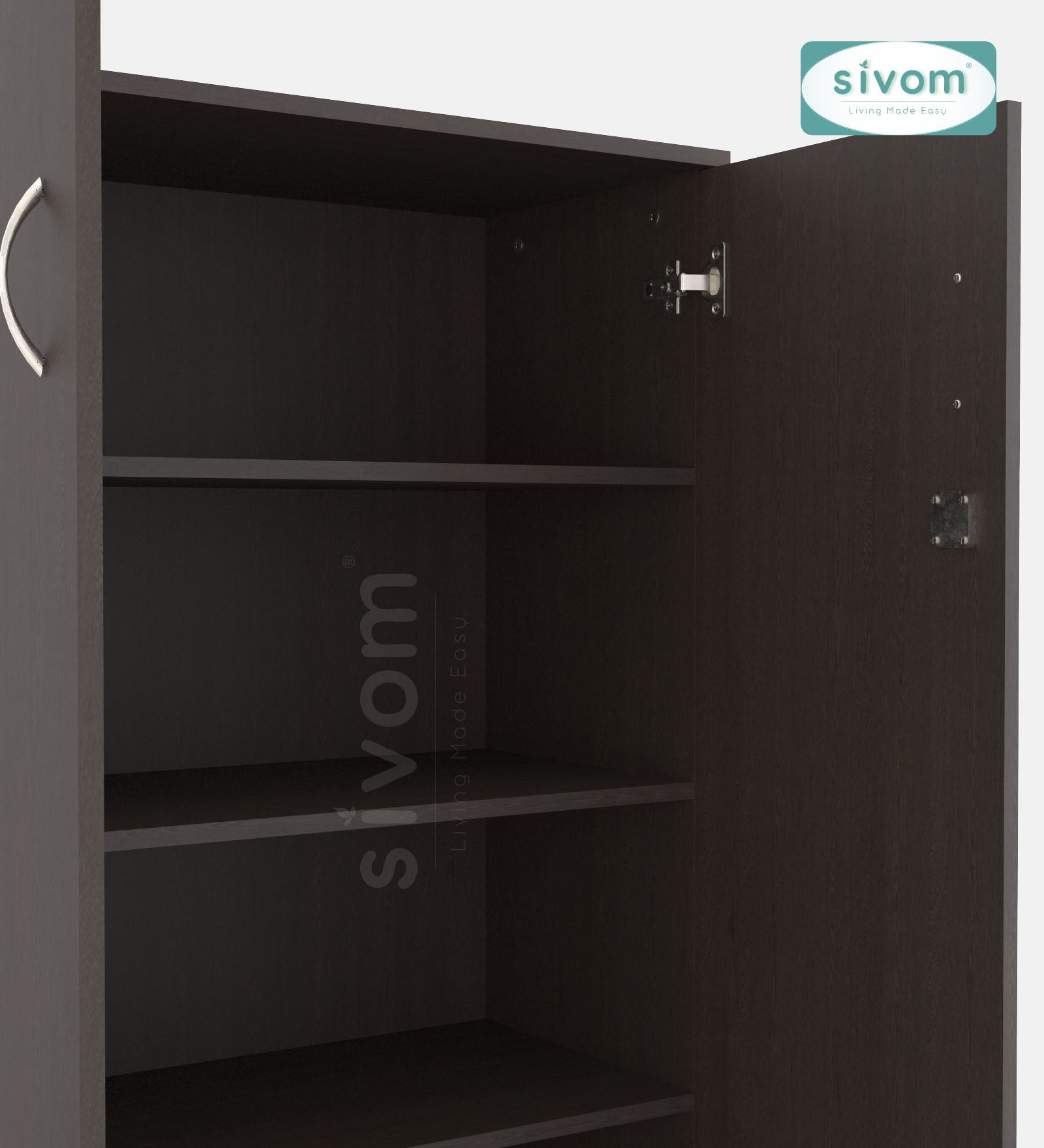 Sivom SIVOM ASTRAL Multipurpose Storage Drawer/Study/Home/Office Engineered Wood Close Book Shelf for Modern Homes | Elegant Design & Premium Finish (Copy) (Copy)
