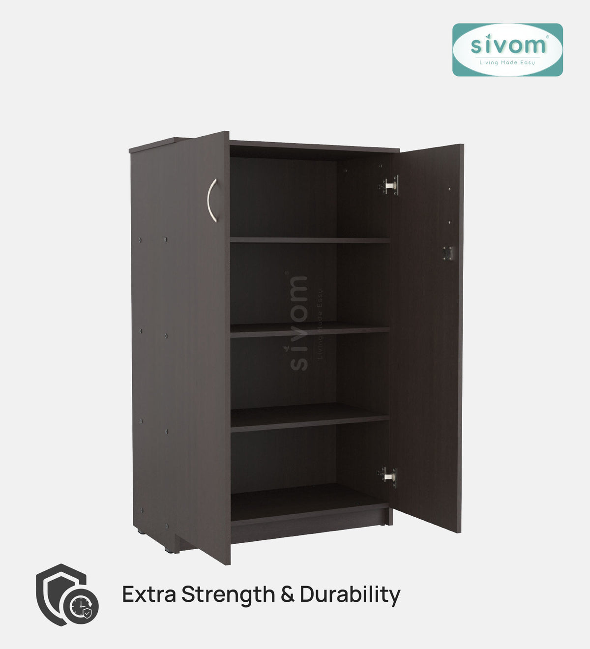 Sivom SIVOM ASTRAL Multipurpose Storage Drawer/Study/Home/Office Engineered Wood Close Book Shelf for Modern Homes | Elegant Design & Premium Finish (Copy) (Copy)