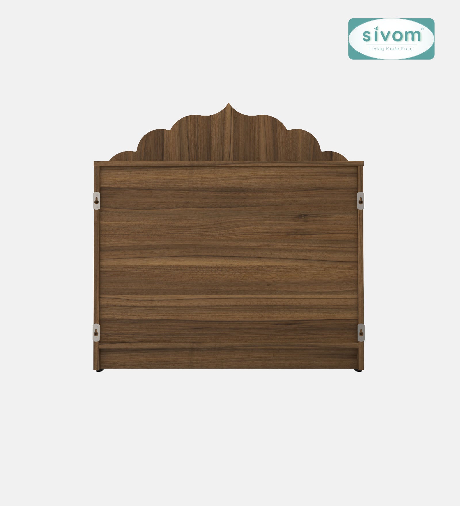 Sivom SIVOM Prime Small Home Temple/Pooja Unit/Home Mandir/ Engineered Wood Home Templefor Modern Homes | Elegant Design & Premium Finish