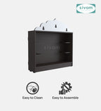 Sivom SIVOM Prime Small Home Temple/Pooja Unit/Home Mandir/ Engineered Wood Home Templefor Modern Homes | Elegant Design & Premium Finish