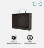 Sivom SIVOM Prime Small Home Temple/Pooja Unit/Home Mandir/ Engineered Wood Home Templefor Modern Homes | Elegant Design & Premium Finish