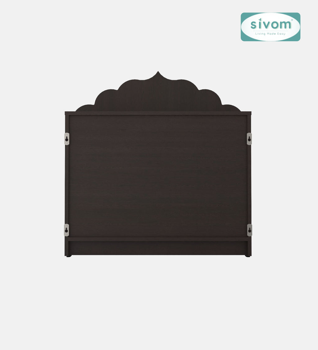 Sivom SIVOM Prime Small Home Temple/Pooja Unit/Home Mandir/ Engineered Wood Home Templefor Modern Homes | Elegant Design & Premium Finish