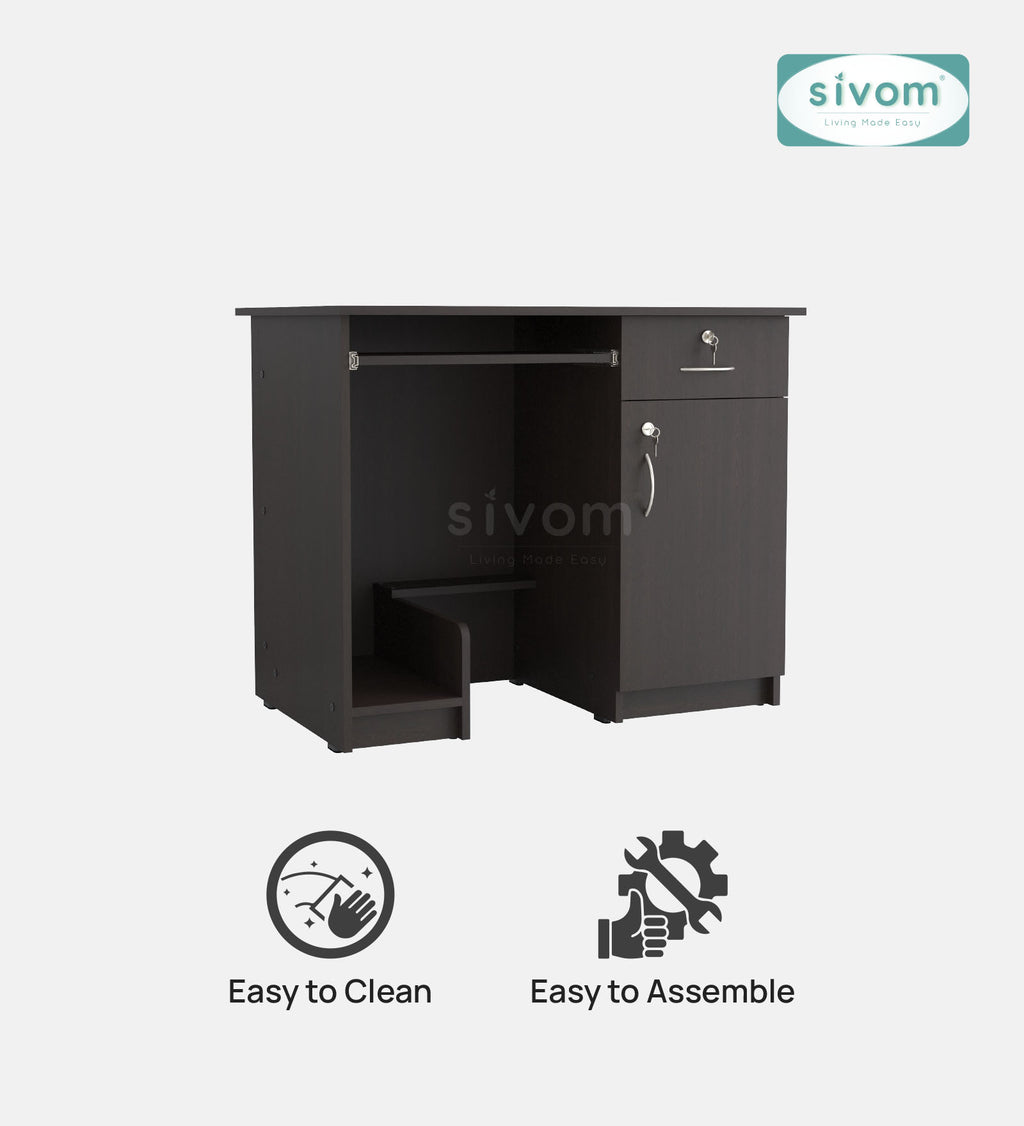 Sivom furniture SIVOM Atom Study/Home Office Engineered Wood Computer Desk for Modern Homes | Elegant Design & Premium Finish (Copy)