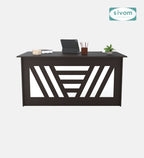 SIVOM Aurora Engineered Wood Executive Desk | Elegant Design & Premium Finish