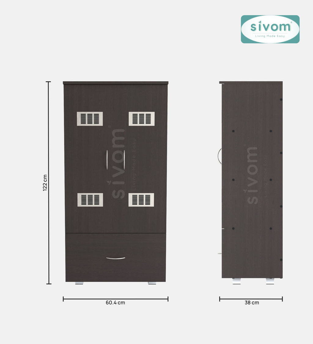 SIVOM Badger Laundry Engineered Wood Unit for Modern Homes | Elegant Design & Premium Finish