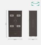 SIVOM Badger Laundry Engineered Wood Unit for Modern Homes | Elegant Design & Premium Finish